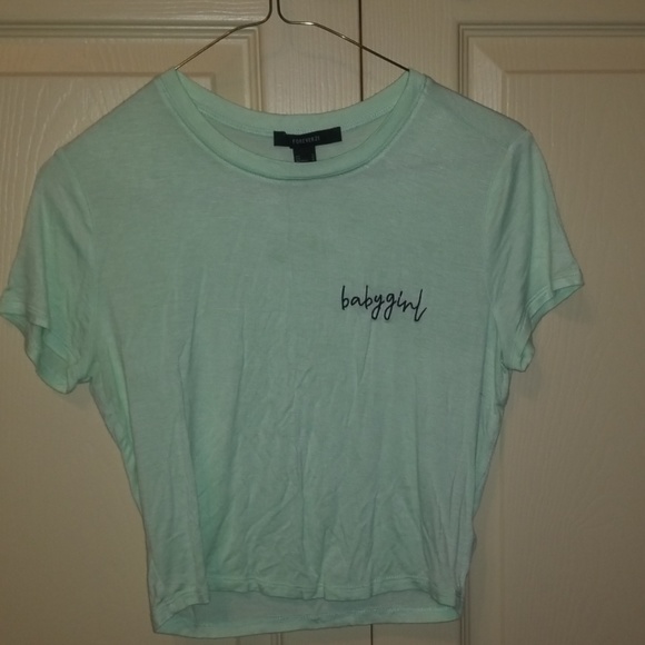 Brandy Melville Tops - Mint green crop top NWOT Brandy Melville Tops - Mint green crop top NWOT